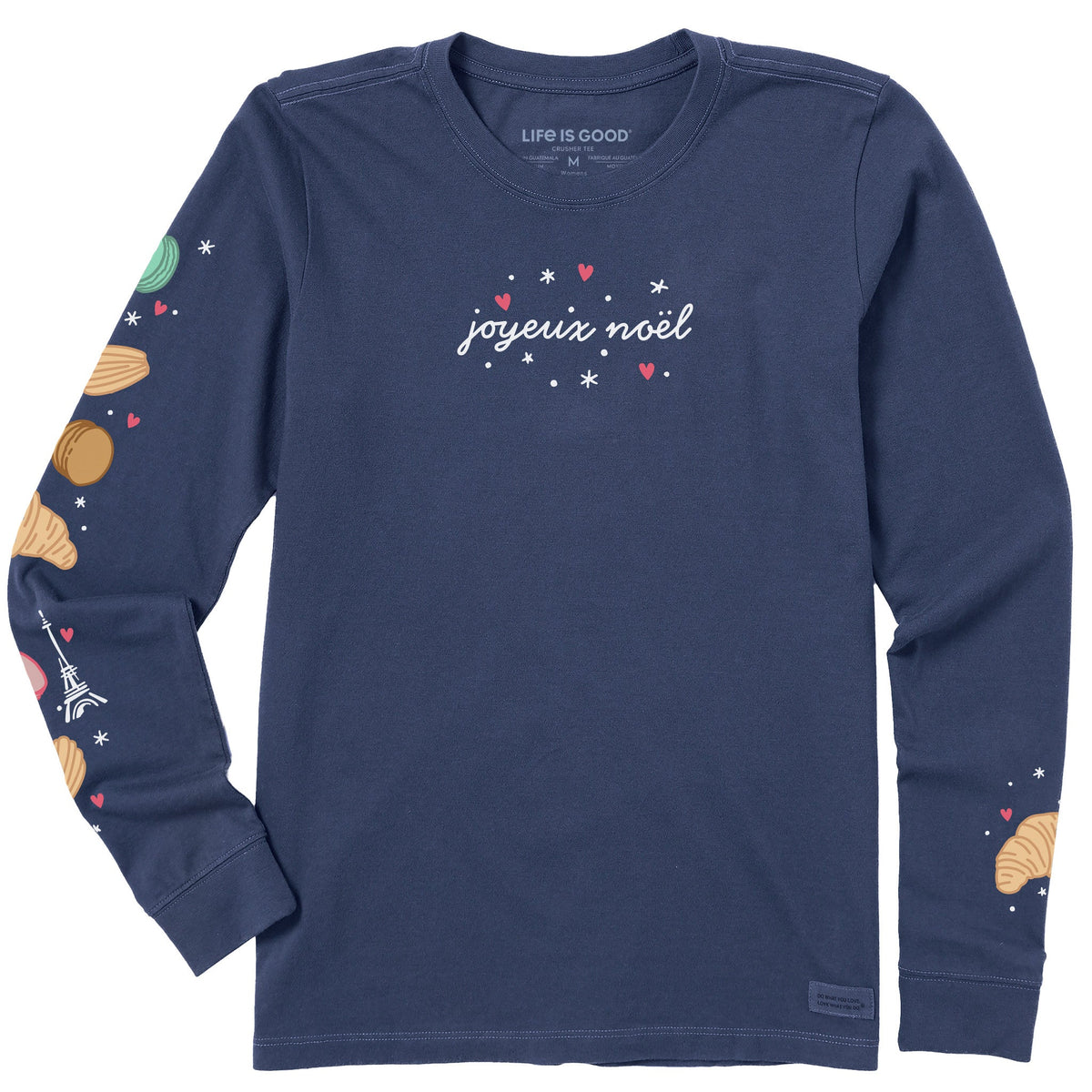 Women's Joyeux Noel Long Sleeve Crusher Tee product image 1