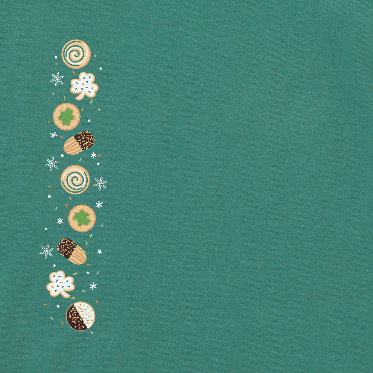 Women's Nollaig Shona Sparkle Long Sleeve Crusher Tee product image 3