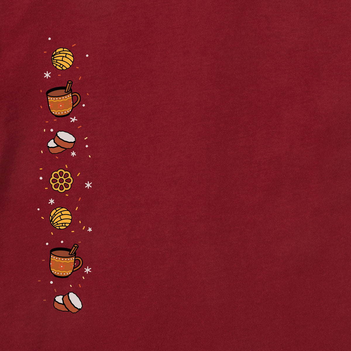 Women's Feliz Navidad Sparkle Long Sleeve Crusher Tee product image 3
