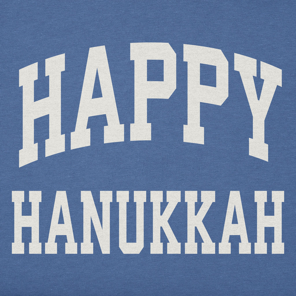 Women's Happy Hanukkah Arch Long Sleeve Crusher Tee product image 2