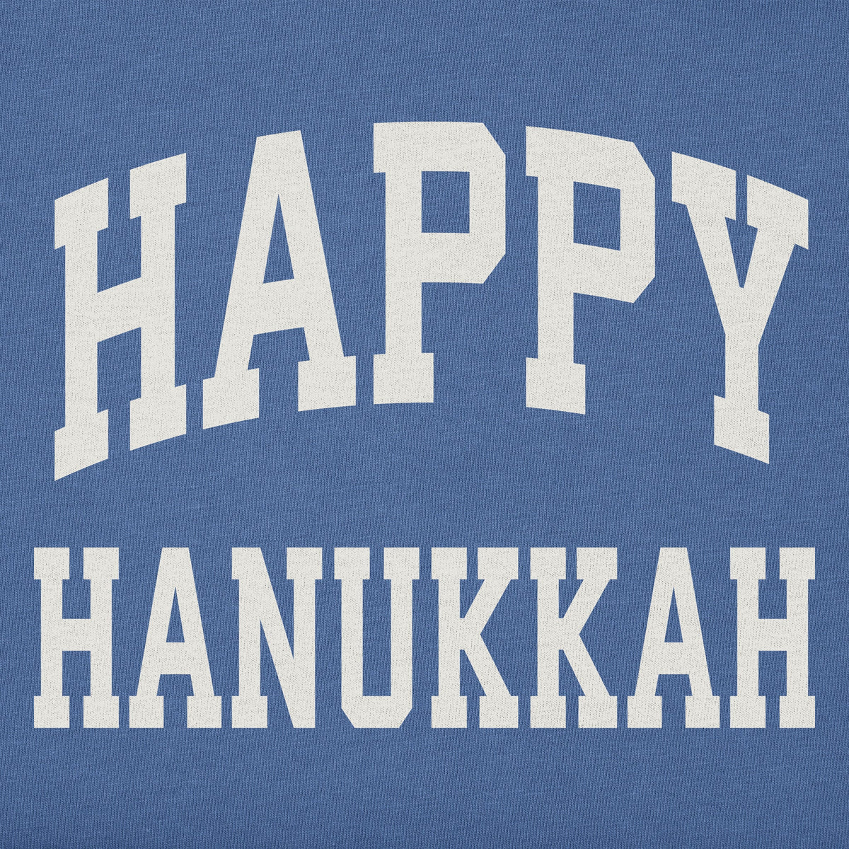 Women's Happy Hanukkah Arch Long Sleeve Crusher Tee product image 2