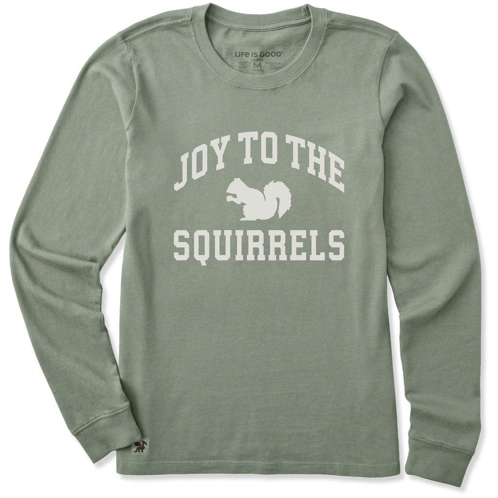 Women's Joy to the Squirrels Arch Long Sleeve Crusher Tee product image 3