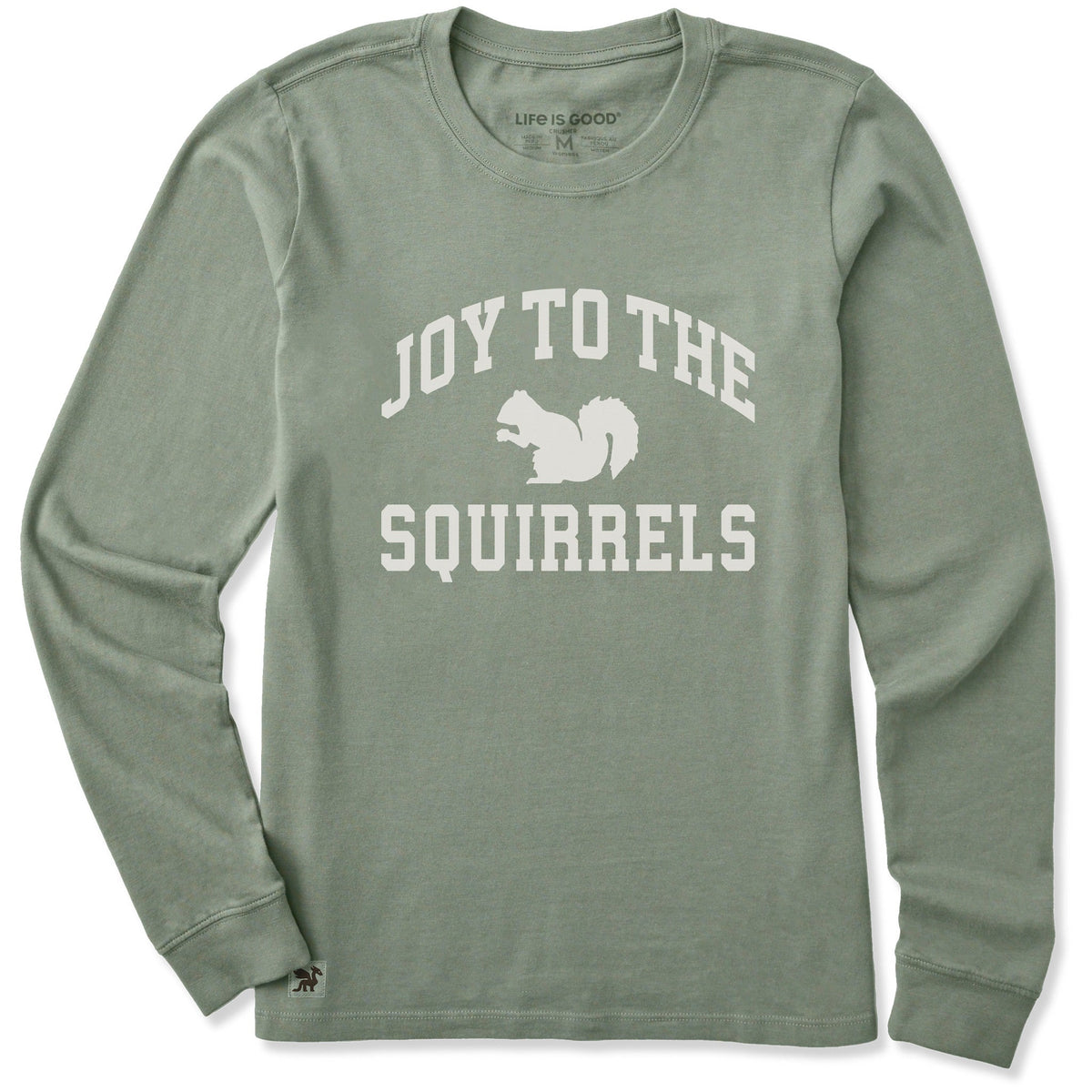 Women's Joy to the Squirrels Arch Long Sleeve Crusher Tee product image 3