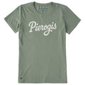Women's Pierogis Script Short Sleeve Crusher Tee product image 1