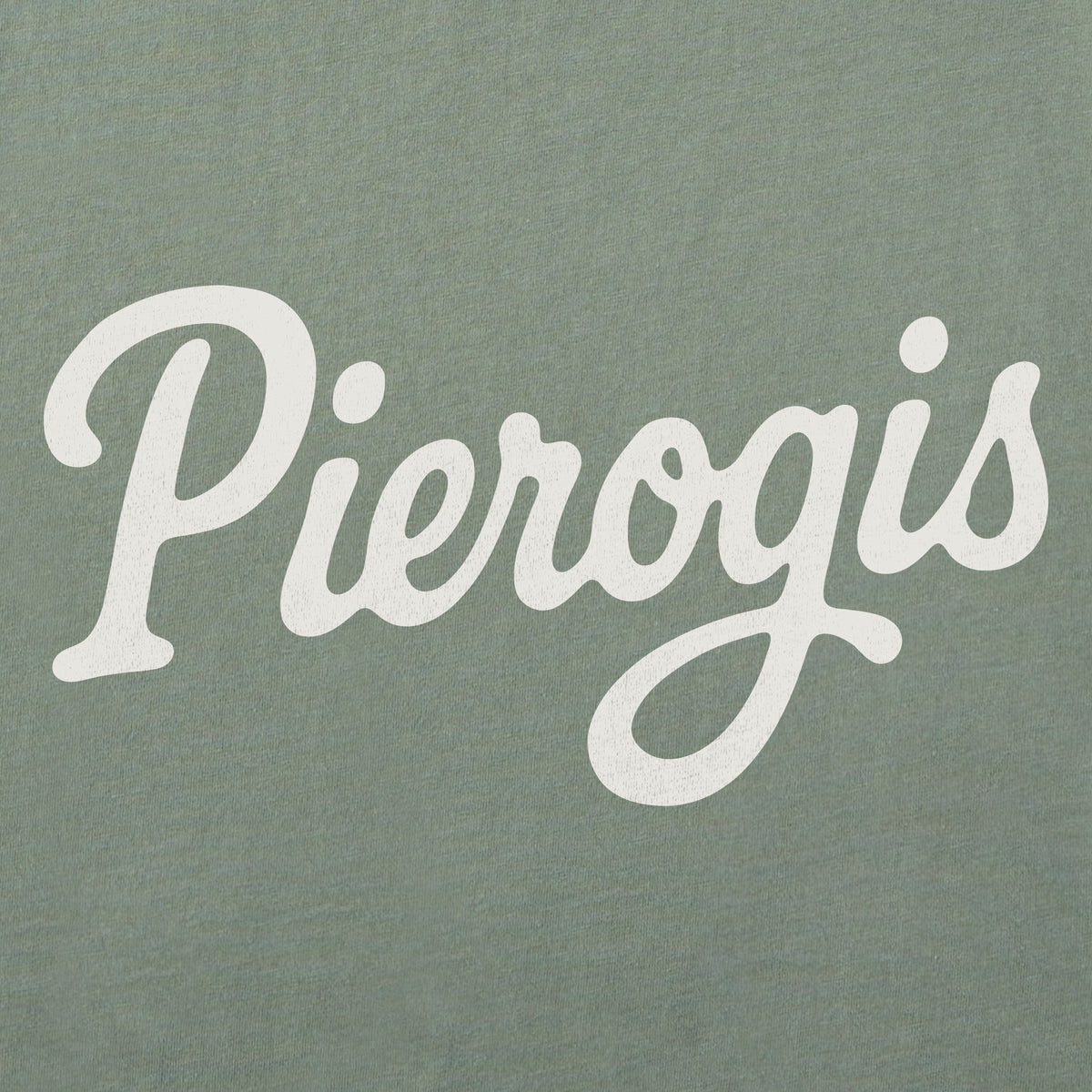 Women's Pierogis Script Short Sleeve Crusher Tee product image 2