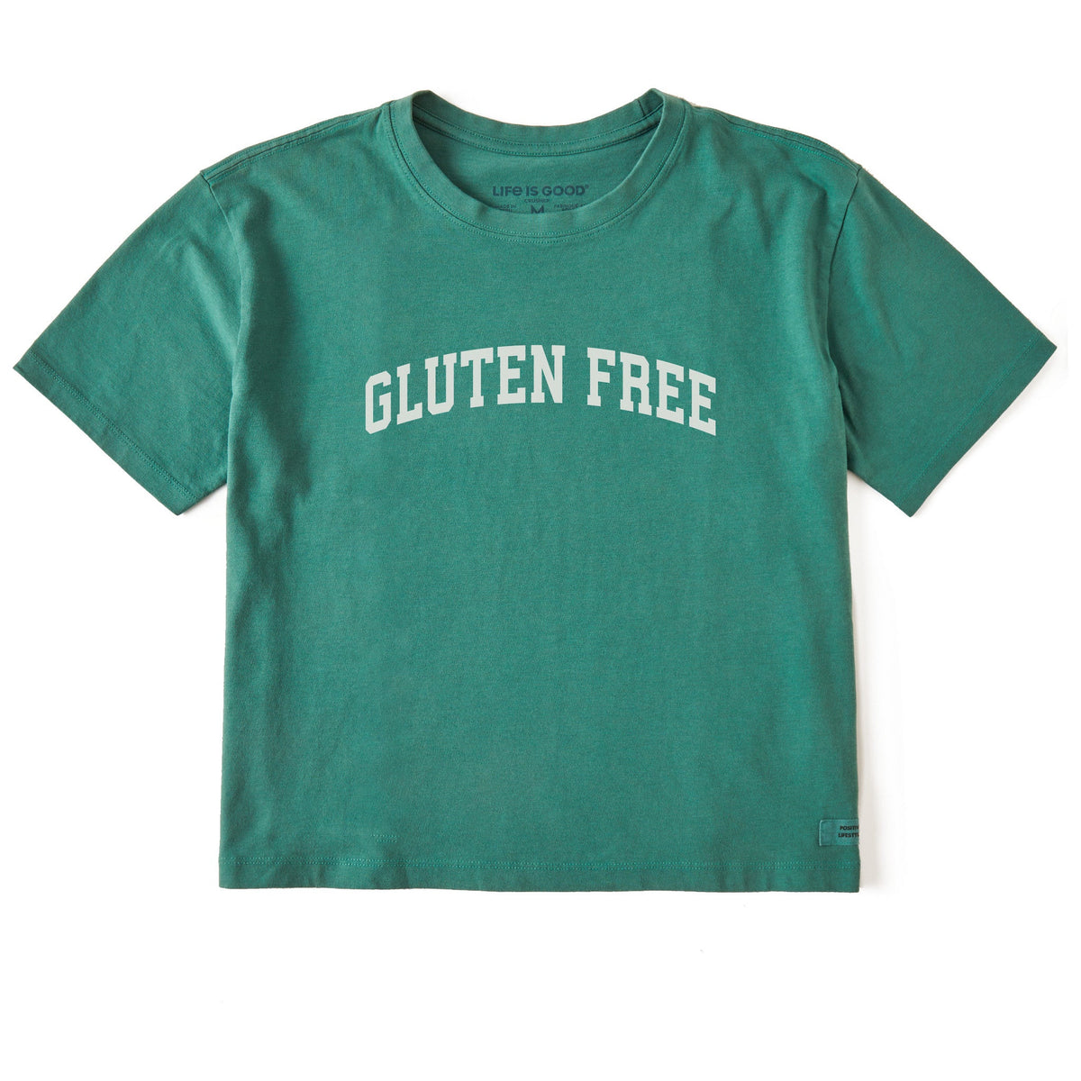 Women's Gluten Free Arch Short Sleeve Crusher Boxy Tee product image 3