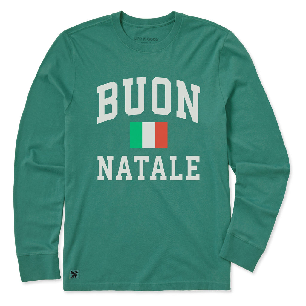Men's Buon Natale Arch Long Sleeve Crusher Tee product image 3