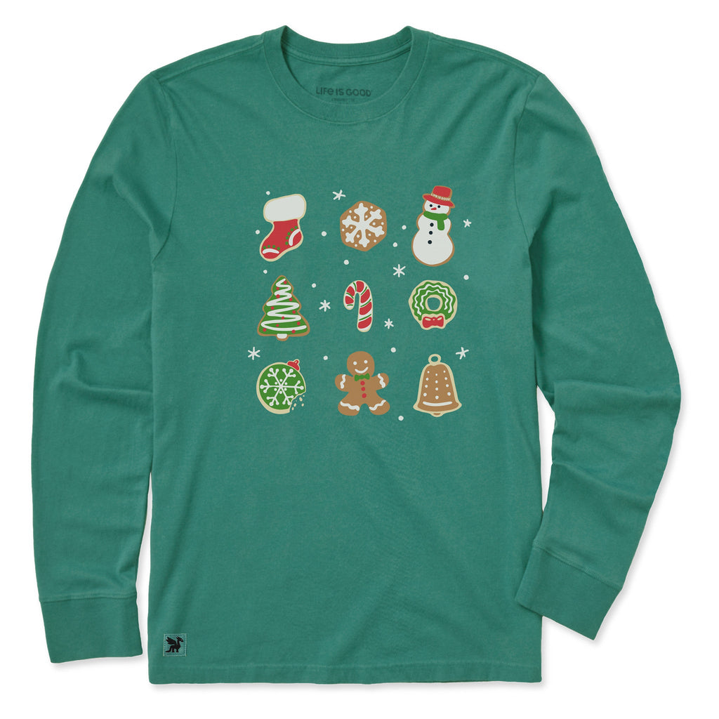 Kids Nine Christmas Cookies Long Sleeve Crusher Tee product image 3