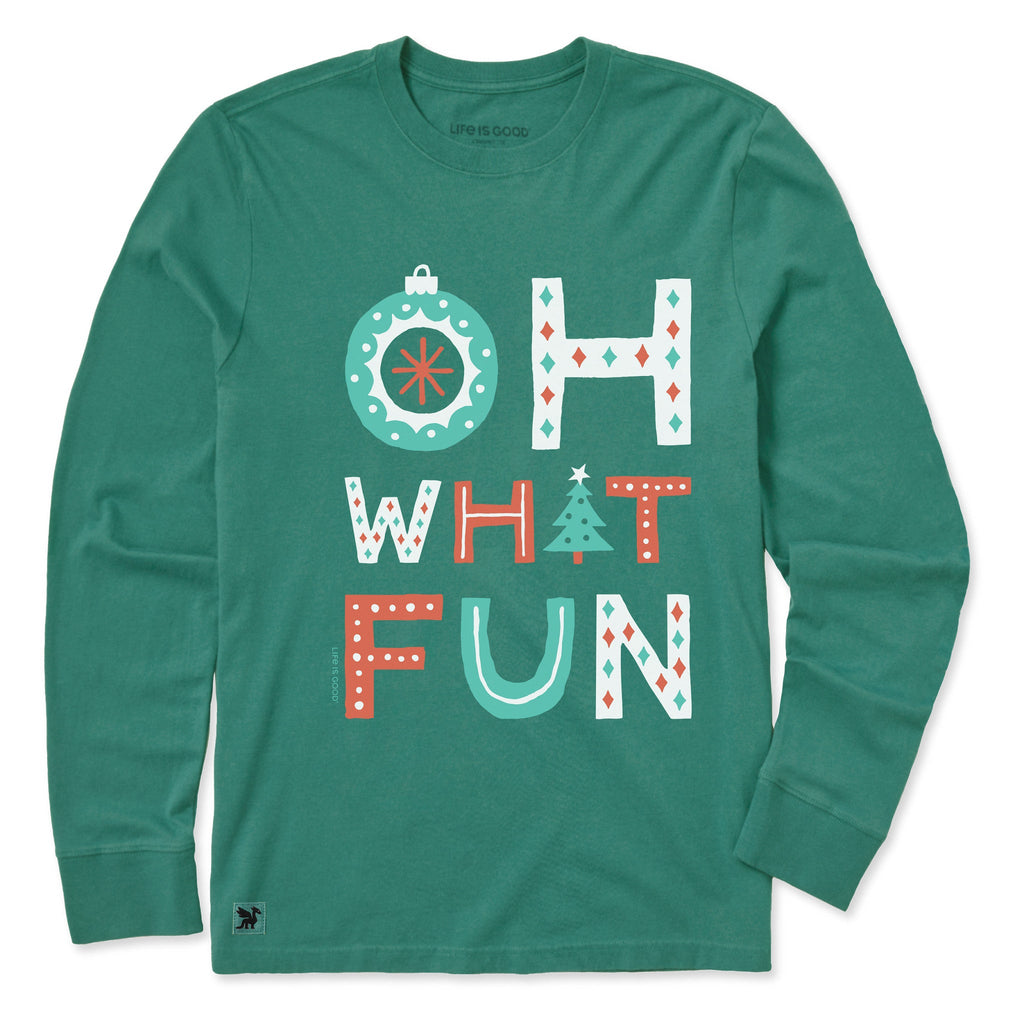 Kids Oh What Fun Long Sleeve Crusher Tee product image 3