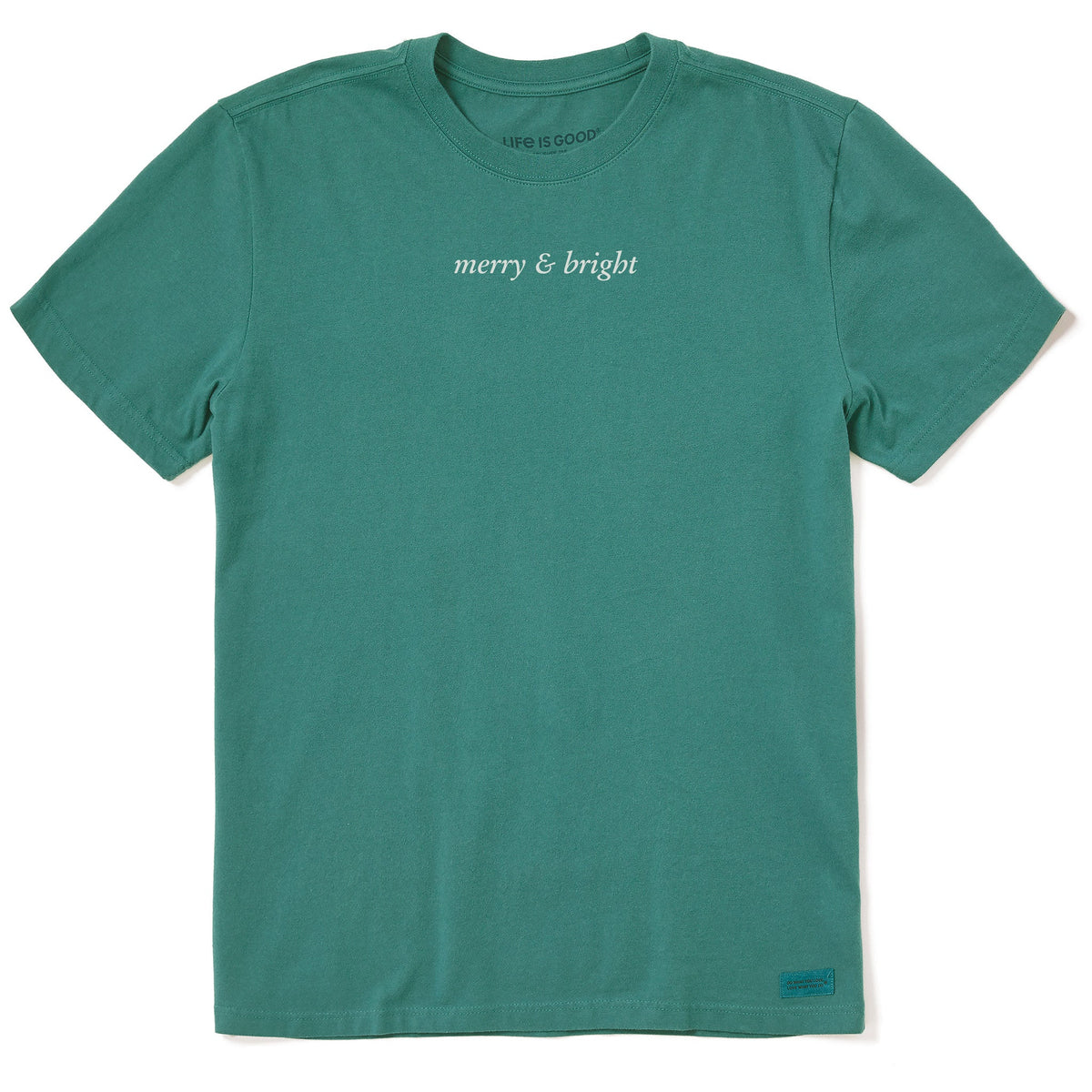 Men's Minimal Merry & Bright Short Sleeve Crusher Tee product image 3