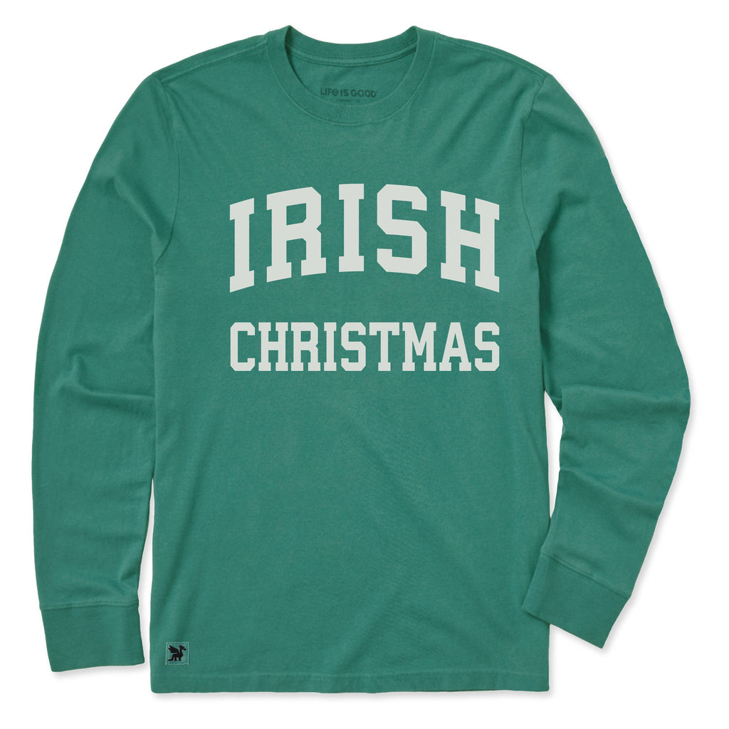 Men's Irish Christmas Arch Long Sleeve Crusher Tee product image 3