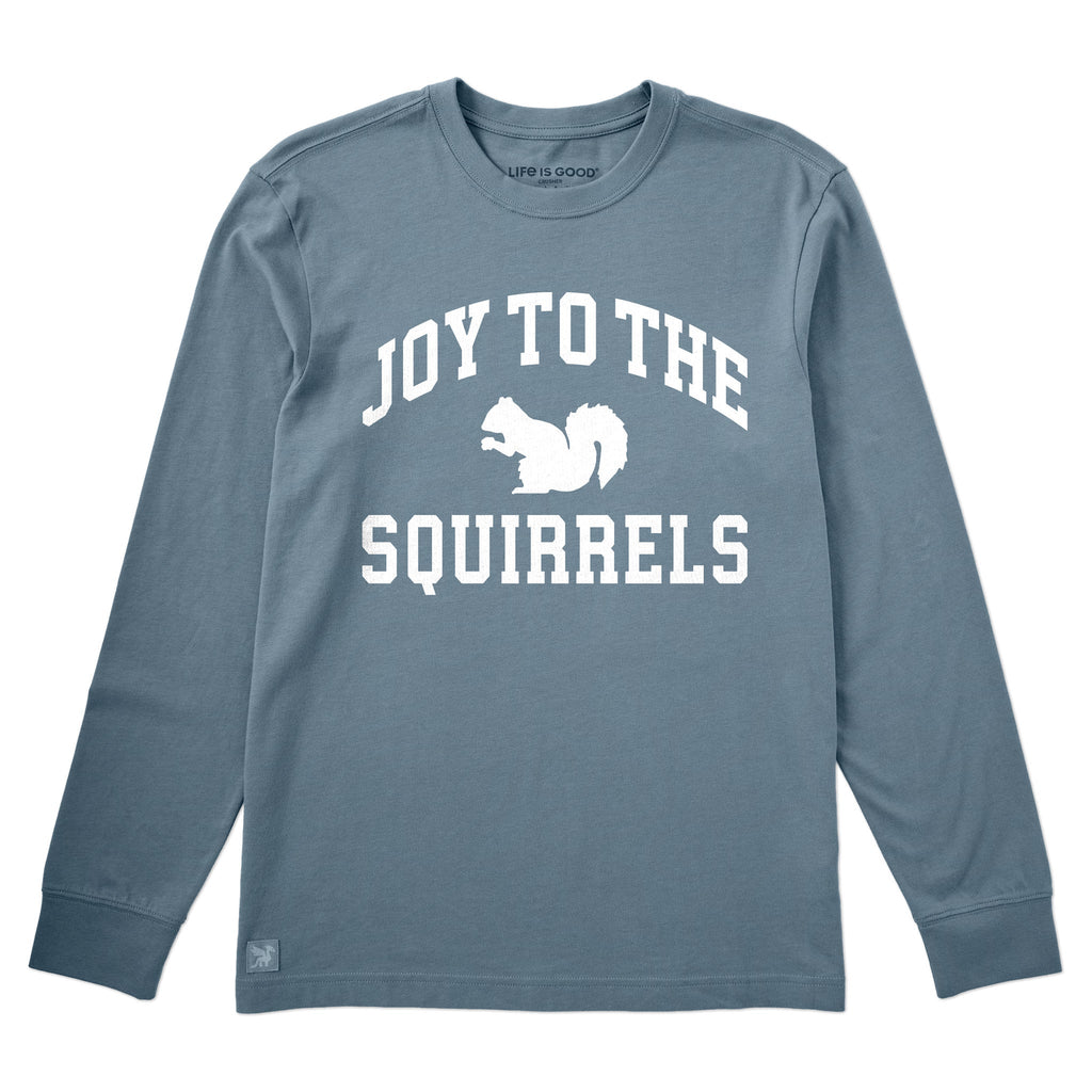 Men's Joy to the Squirrels Arch Long Sleeve Crusher Tee product image 7