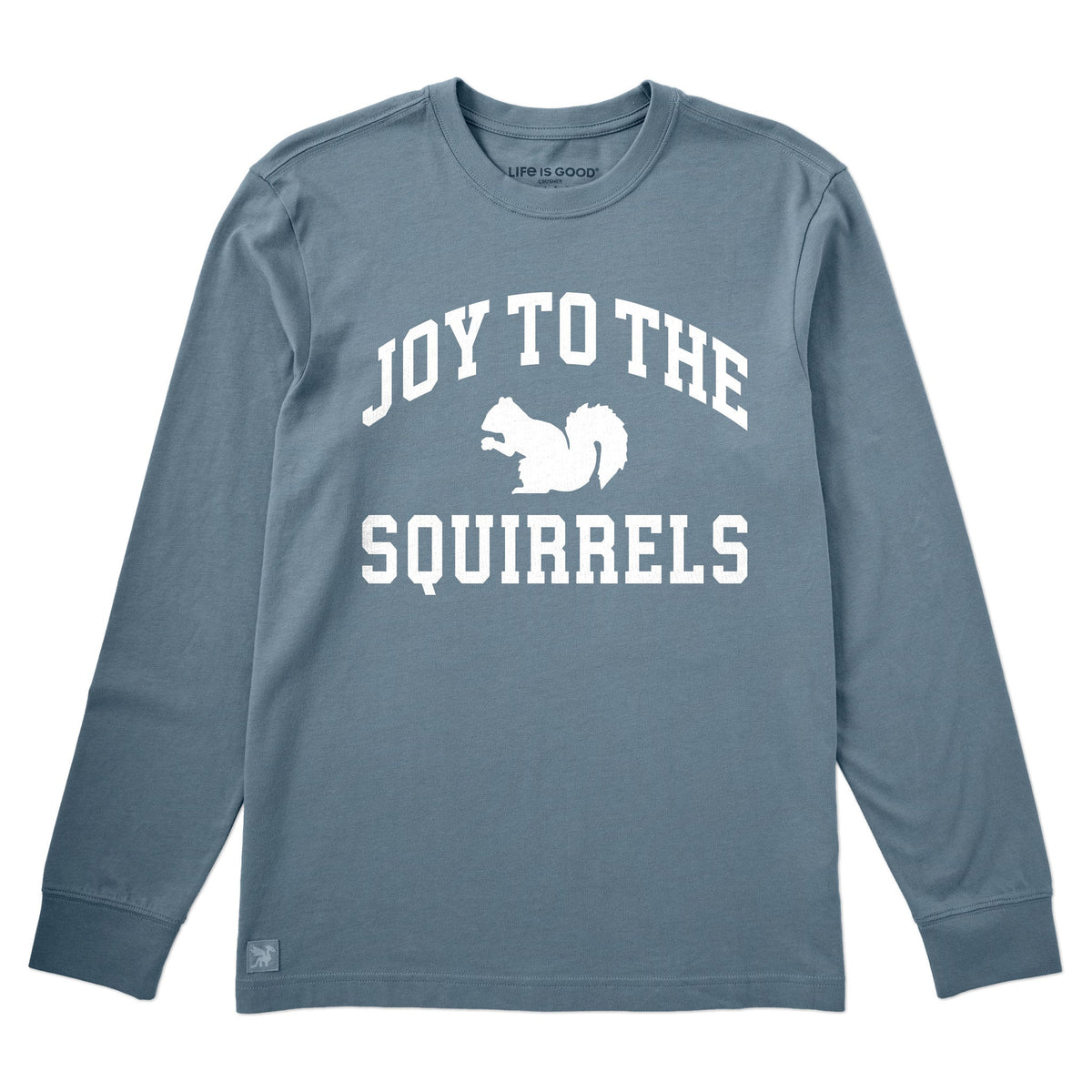 Men's Joy to the Squirrels Arch Long Sleeve Crusher Tee product image 7