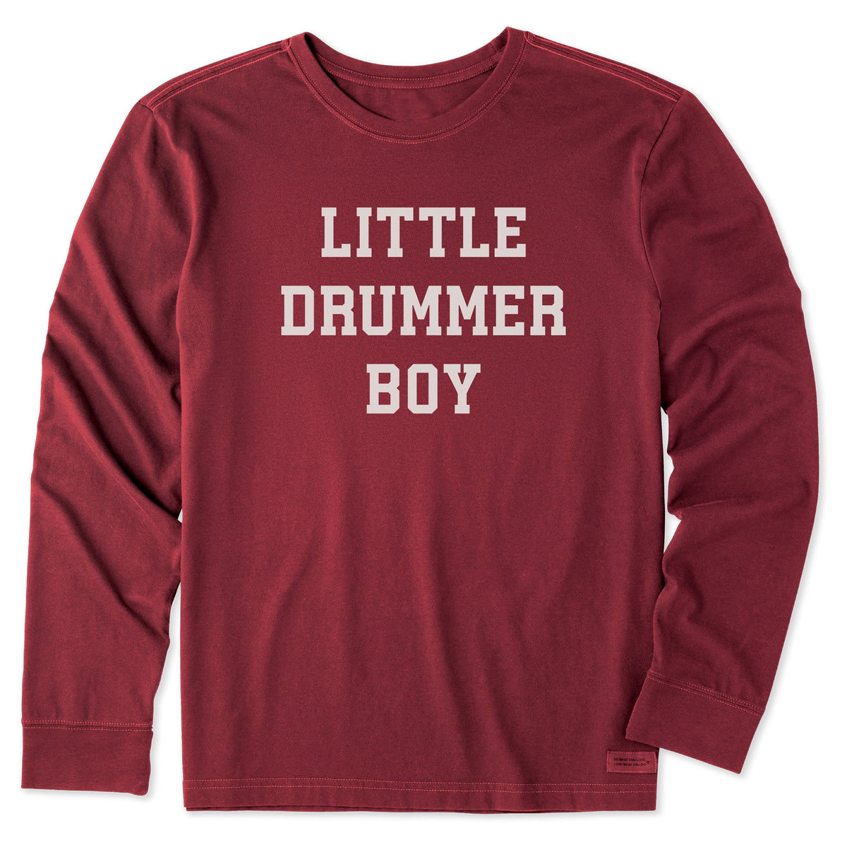 Men's Little Drummer Boy Long Sleeve Crusher Tee product image 3