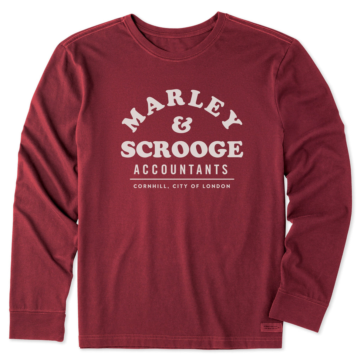 Men's Marley & Scrooge Accountants Long Sleeve Crusher Tee product image 3