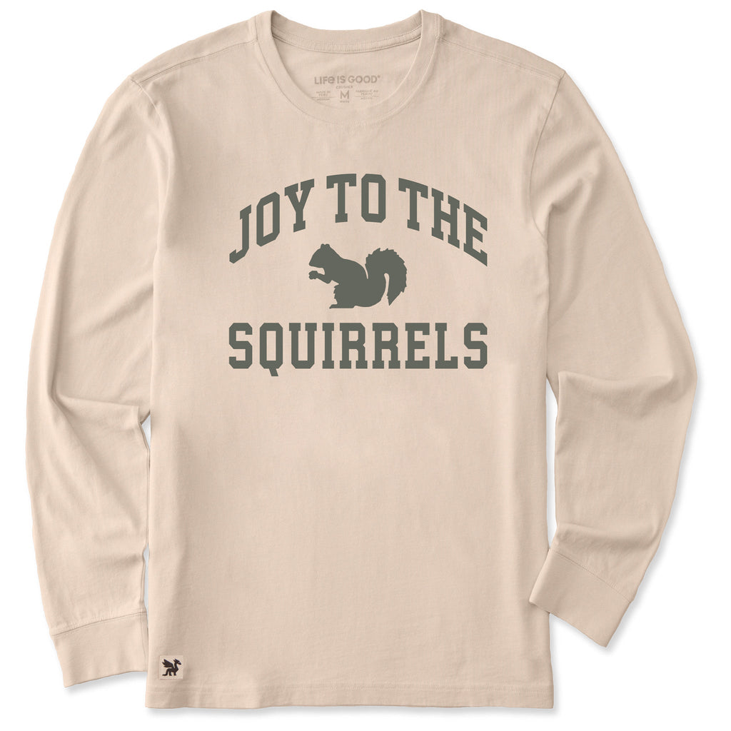 Men's Joy to the Squirrels Arch Long Sleeve Crusher Tee product image 9