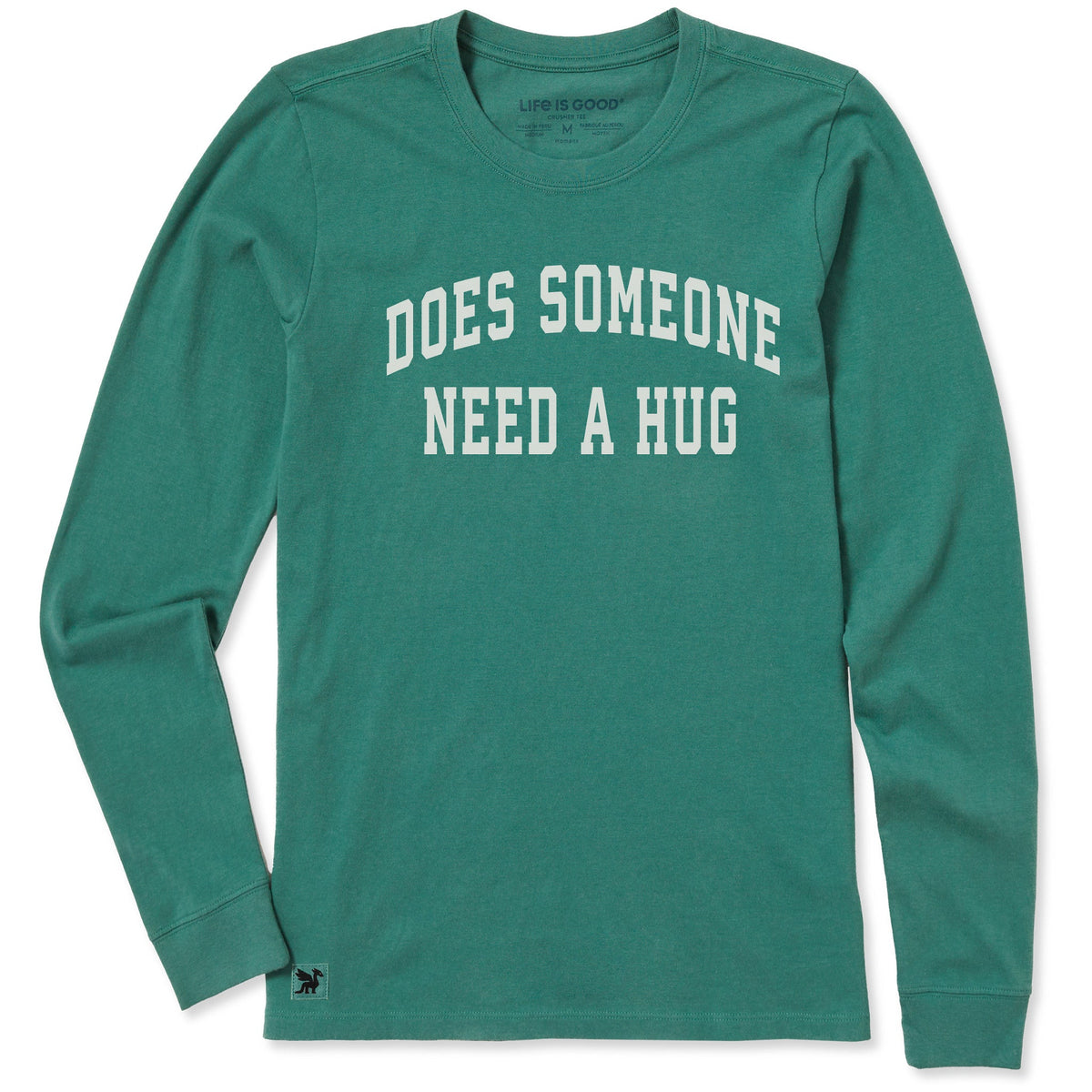 Women's Does Someone Need a Hug Arch Long Sleeve Crusher Tee product image 3