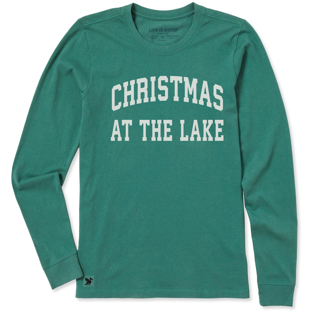 Women's Christmas at the Lake Arch Long Sleeve Crusher Tee product image 3