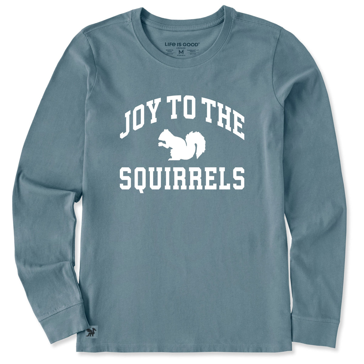 Women's Joy to the Squirrels Arch Long Sleeve Crusher Tee product image 5