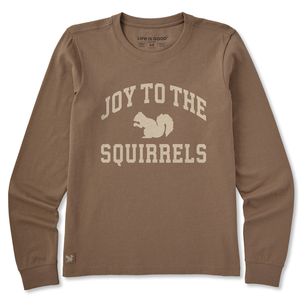 Women's Joy to the Squirrels Arch Long Sleeve Crusher Tee product image 7