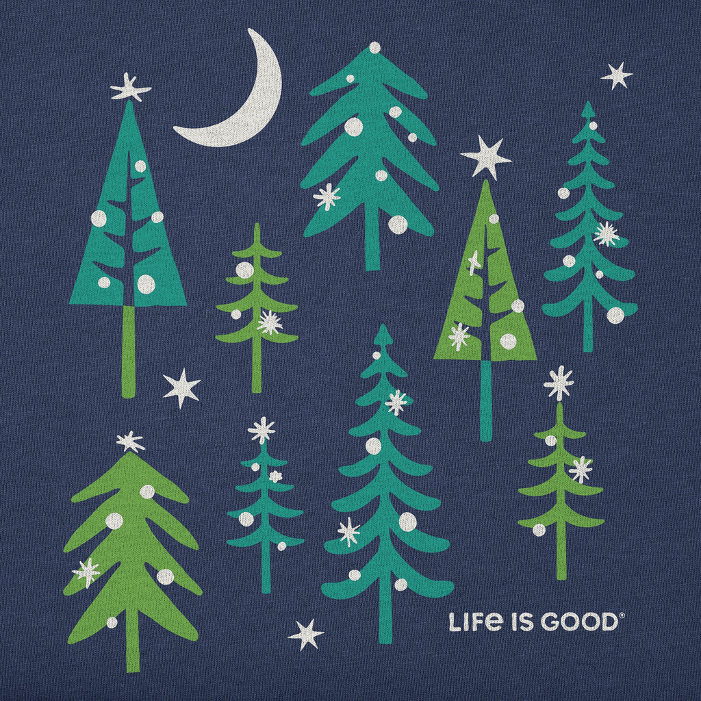 Women's Sparkle Trees Medley Long Sleeve Crusher Tee product image 4