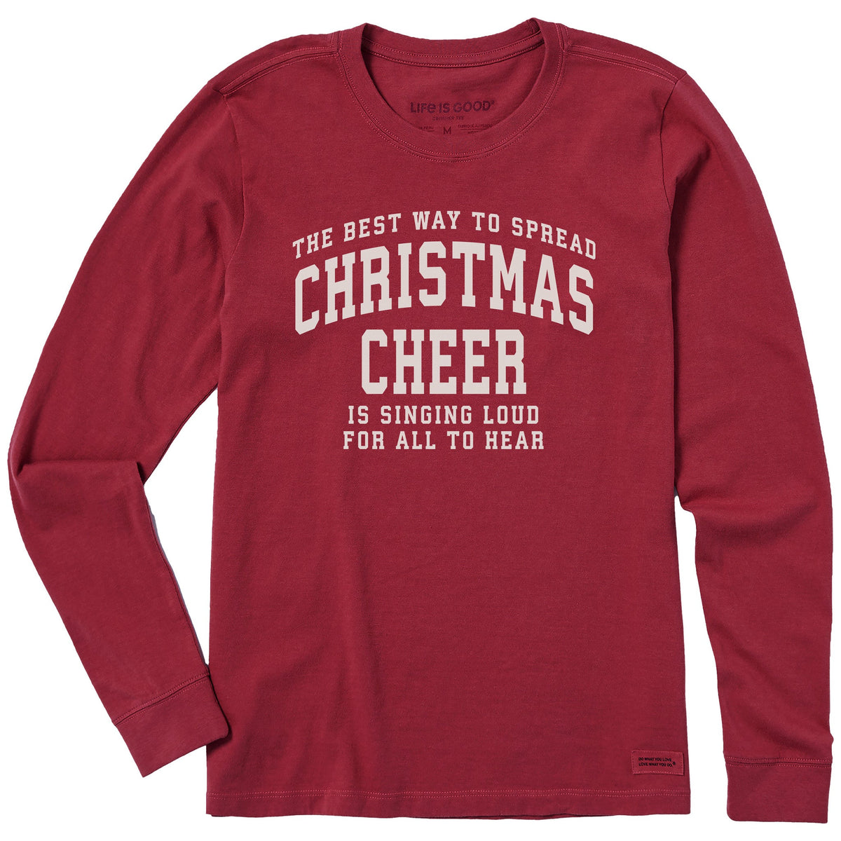 Women's Christmas Cheer Arch Long Sleeve Crusher Tee product image 1