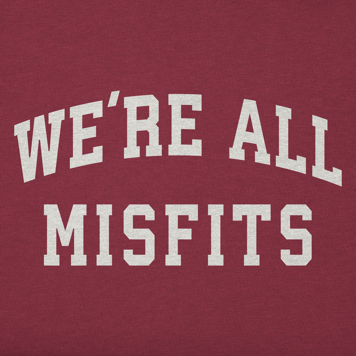 Women's We're All Misfits Arch Long Sleeve Crusher Tee product image 4
