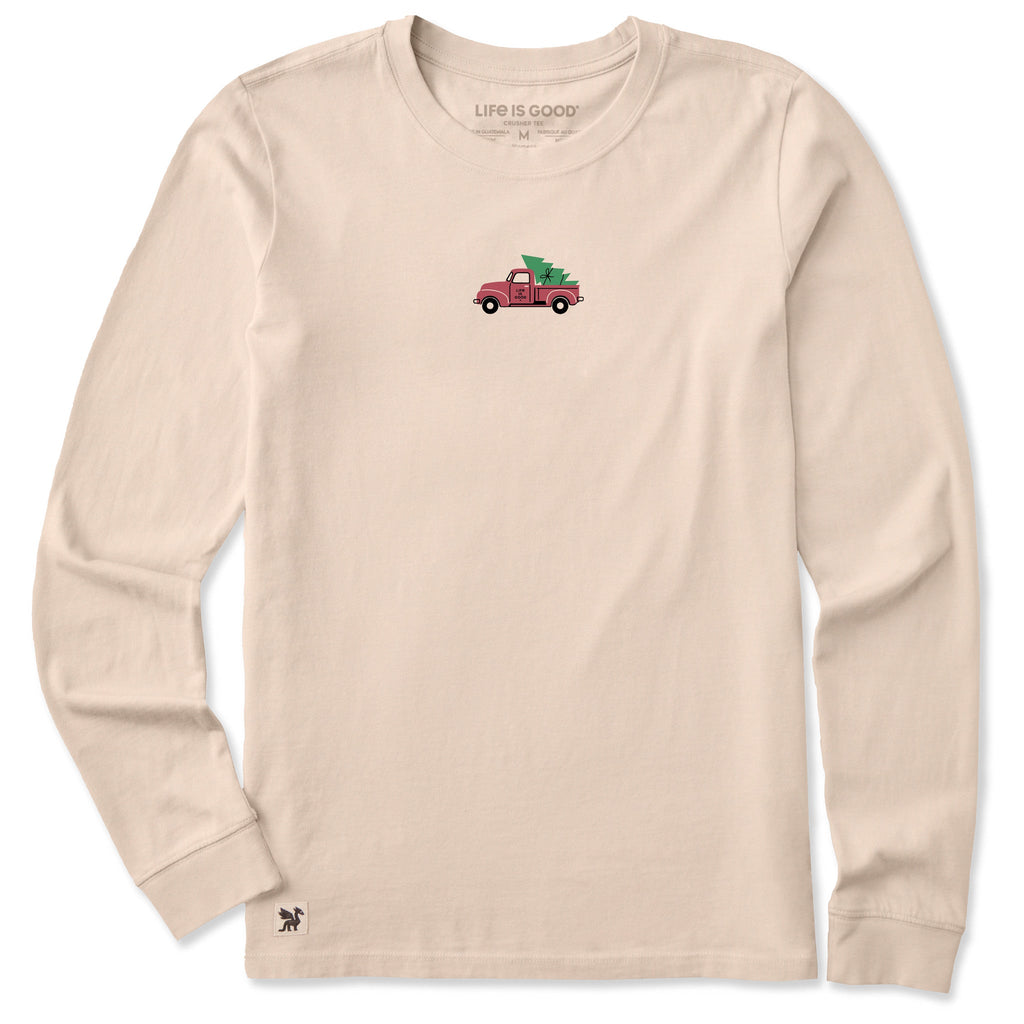 Women's Little Tree in Truck Long Sleeve Crusher Tee product image 1