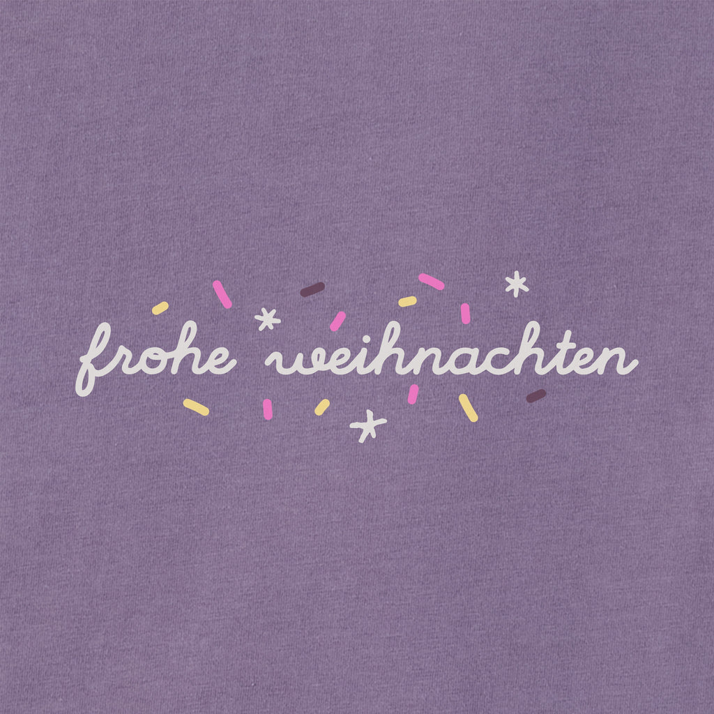 Women's Frohe Weihnachten Long Sleeve Crusher Tee product image 10